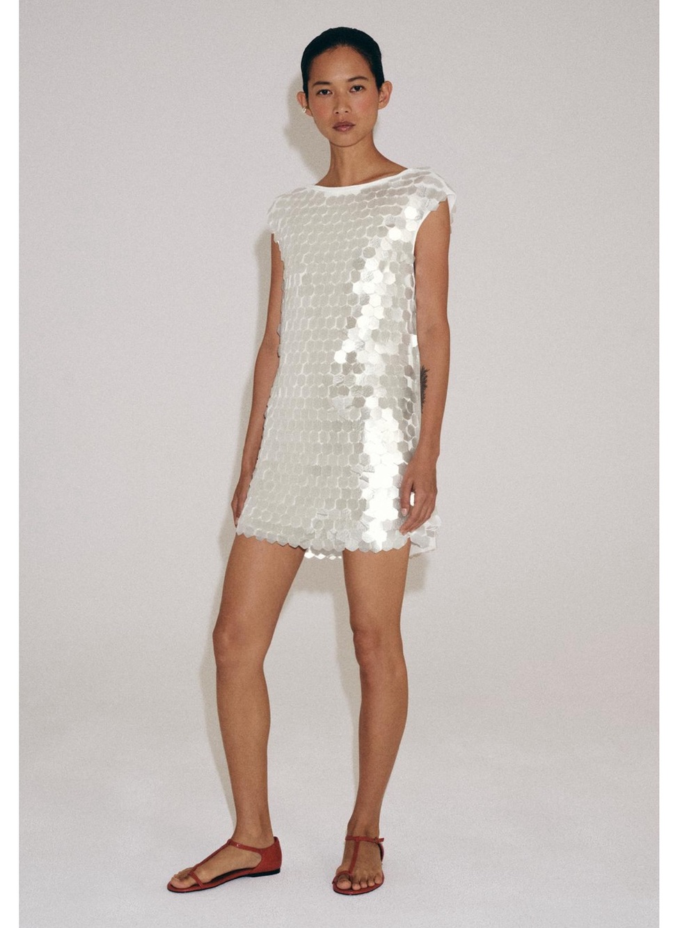ZARA ZW COLLECTION SEQUIN MINI DRESS